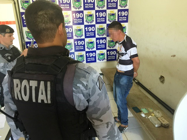 Recém-saído de presídio é preso por tráfico de drogas em Três Lagoas Recém-saído de presídio é preso por tráfico de drogas em Três Lagoas