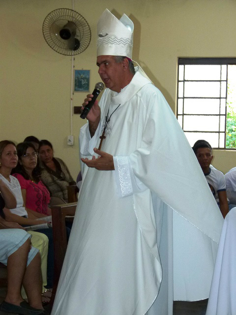 Católicos celebram um ano da posse de Dom Luiz Knupp, Bispo da Diocese de Três Lagoas
