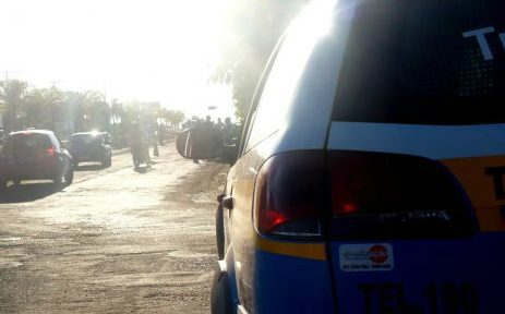 Após acidente de trânsito, motorista é preso por suspeita de embriaguez Após acidente de trânsito, motorista é preso por suspeita de embriaguez