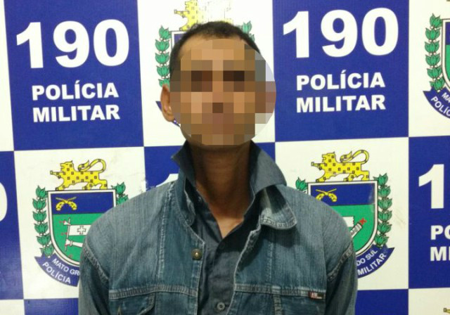 Homem fica nervoso com a presença da Polícia e acaba preso