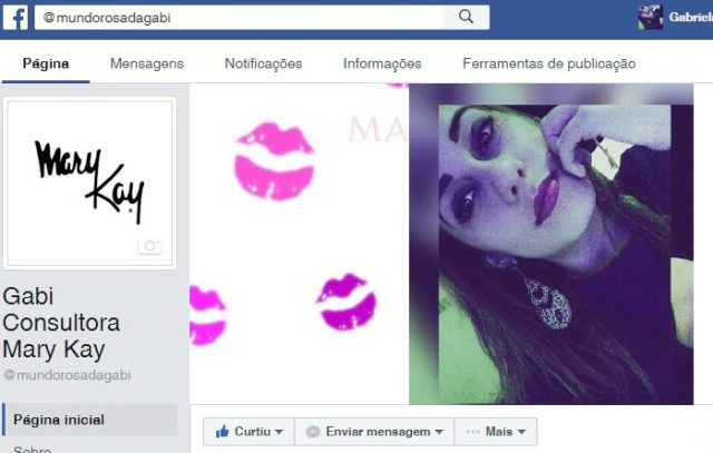 Apaixonada por produtos de beleza, jovem cria página na internet para divulgar produtos Apaixonada por produtos de beleza, jovem cria página na internet para divulgar produtos