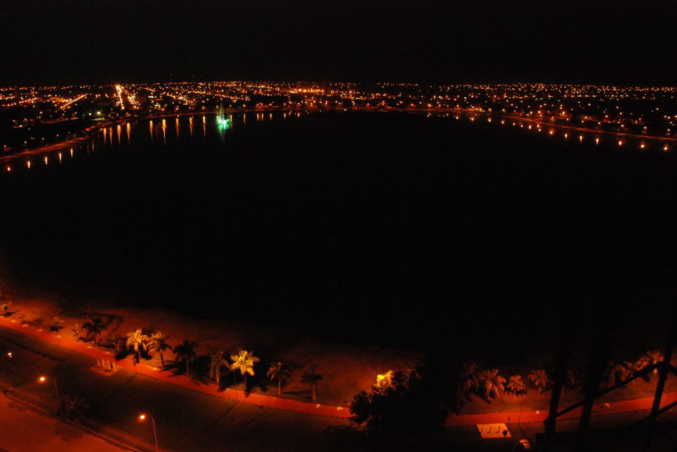 Palco de diversos roubos e furtos, prefeitura promete realizar reparos na iluminação da Lagoa Maior