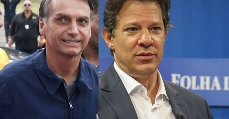 Jair Bolsonaro e Fernando Haddad vão se enfrentar no 2º turno para presidente