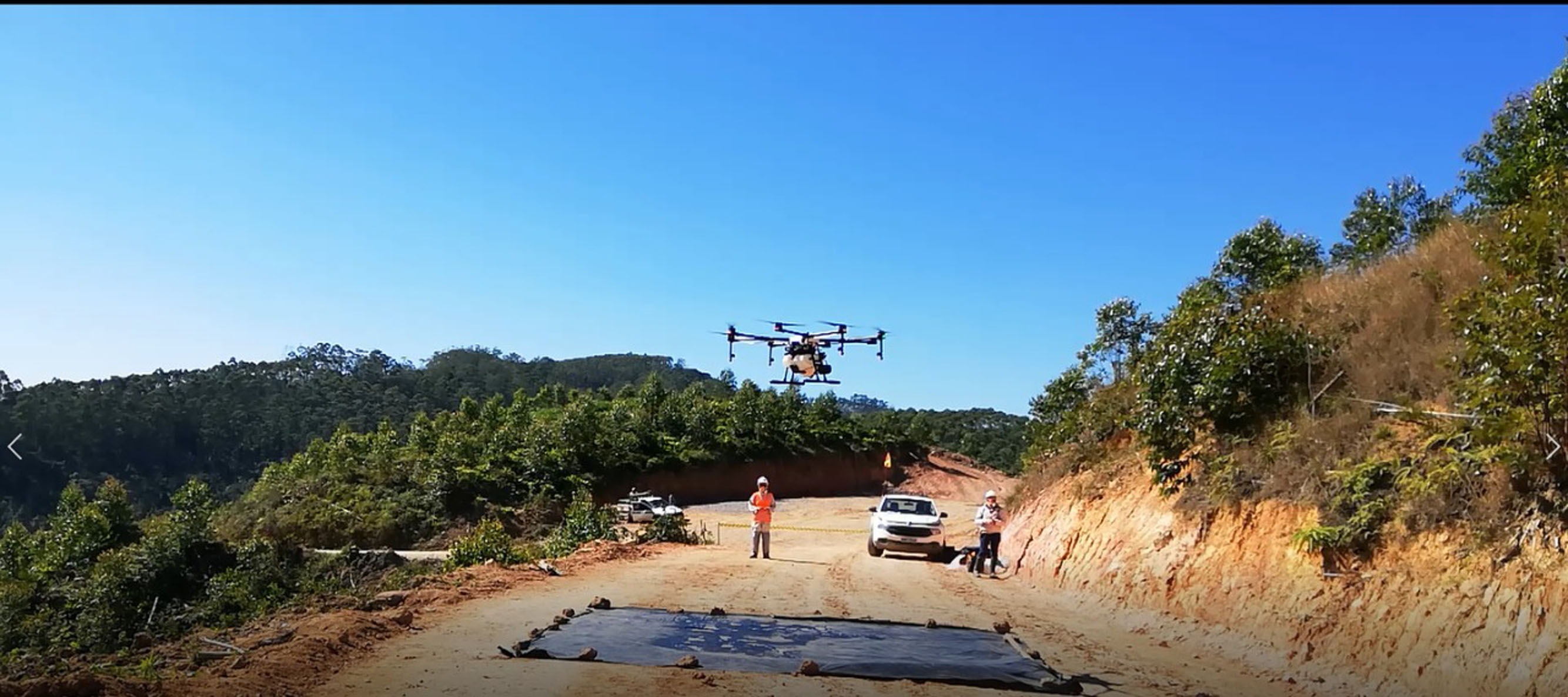 Fibria utiliza drones e Veículos Aéreos não Tripulados em operações florestais