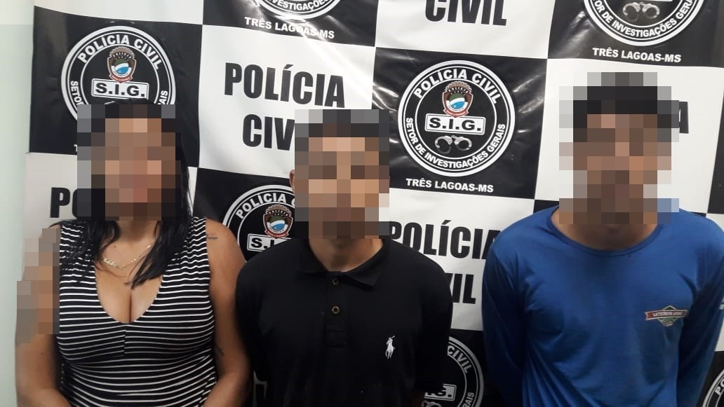 Trio é detido pela Polícia Civil comercializando maconha e crack Trio é detido pela Polícia Civil comercializando maconha e crack