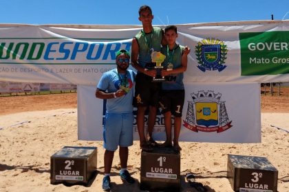 SEJUVEL e duplas campeãs de vôlei de praia se preparam para finais dos Jogos Escolares Brasileiros