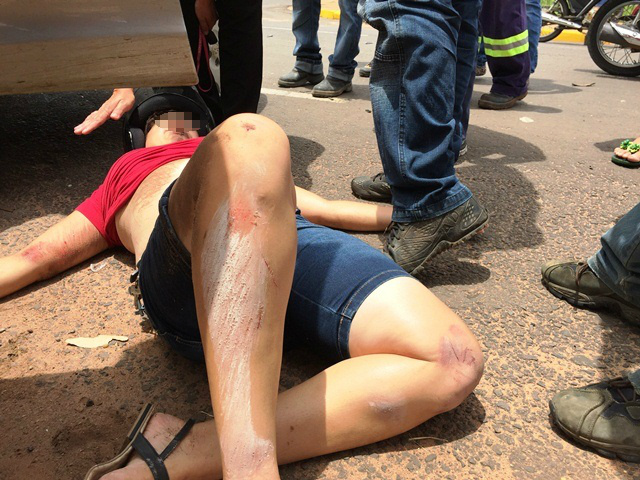 Acidente grave na Rosário Congro interdita avenida para o trabalho do SAMU 