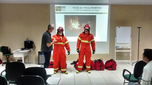 Brigada de Incêndio reforça treinamento para combate de incêndios florestais