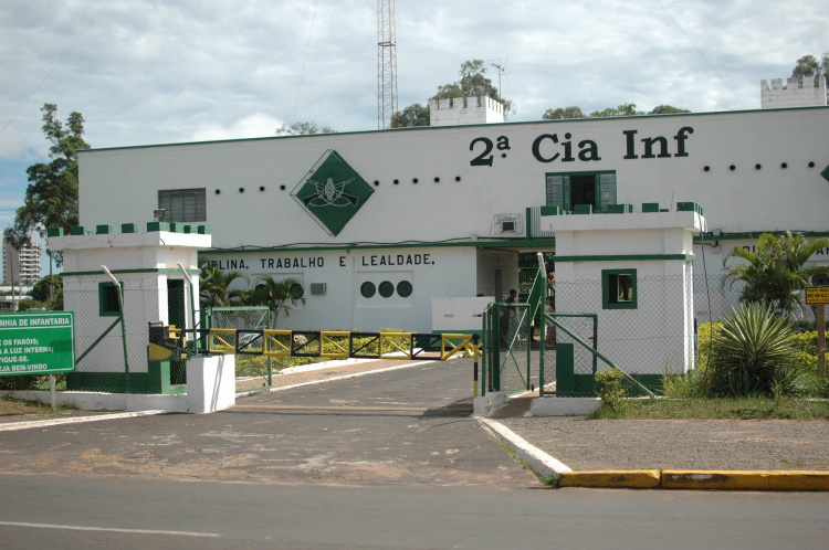 2ª Companhia de Infantaria realiza formatura em homenagem ao 