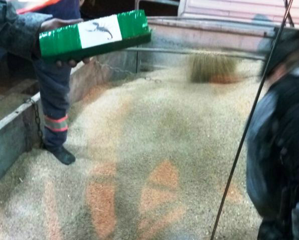 Polícia apreende na divisa entre MS e SP carregamento milionário de drogas Polícia apreende na divisa entre MS e SP carregamento milionário de drogas