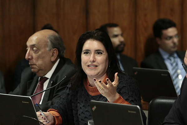 “Sou radicalmente contra a legalização dos jogos de azar”, declara Simone Tebet